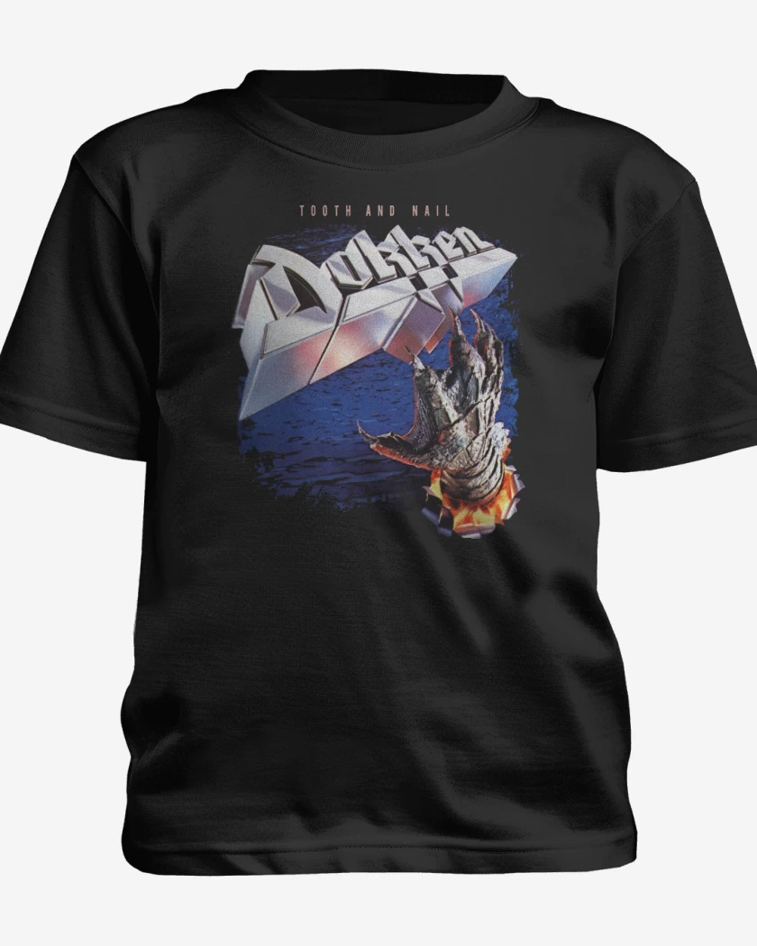 Polera de niño Negro de Dokken Tooth