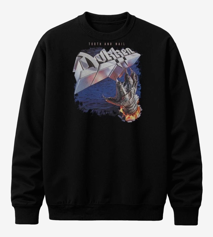 Poleron polo Negro de Dokken Tooth