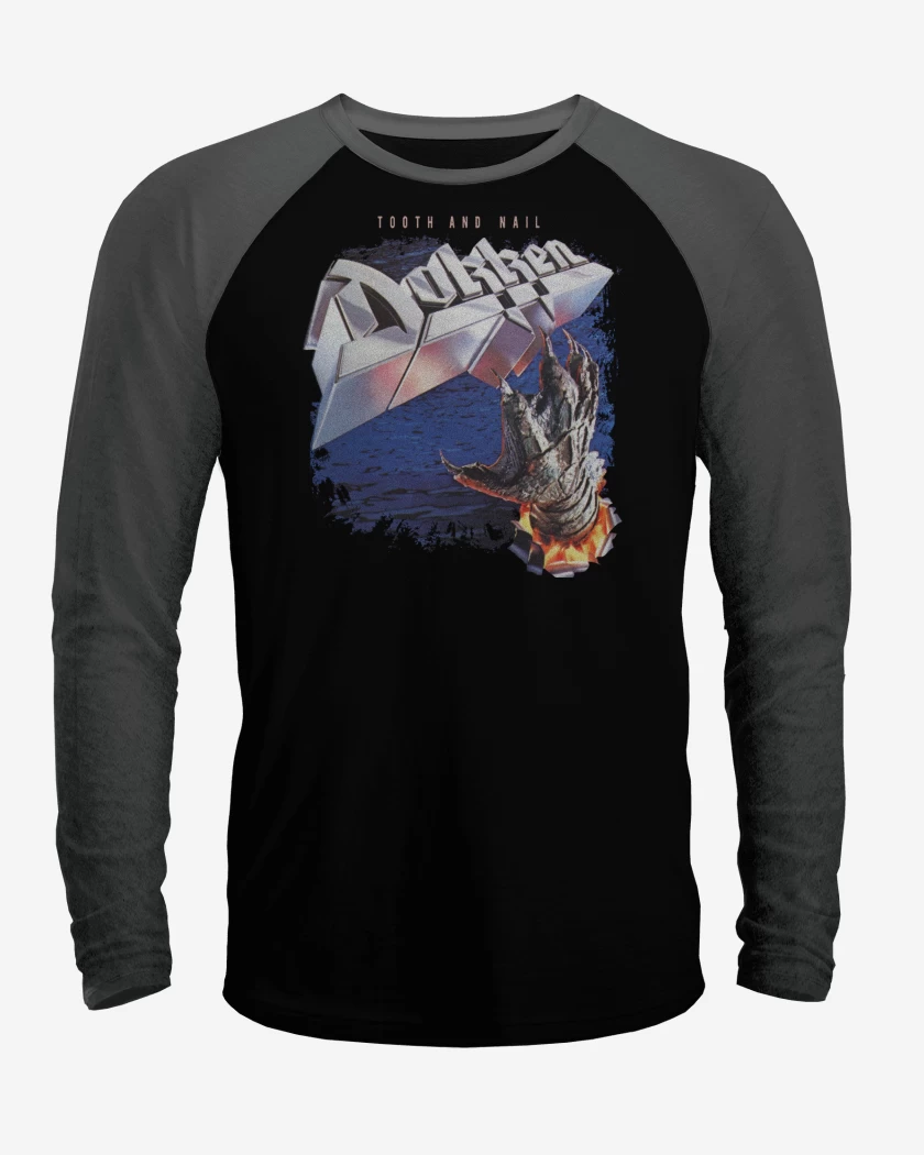 Polera Raglan Dokken Tooth