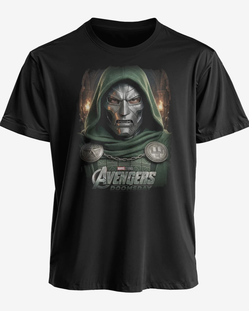 Polera Negro de Doomsday