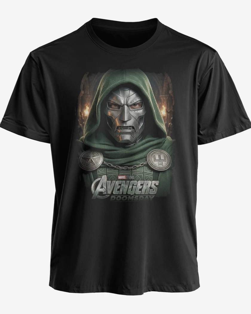 Polera premium Negro de Doomsday