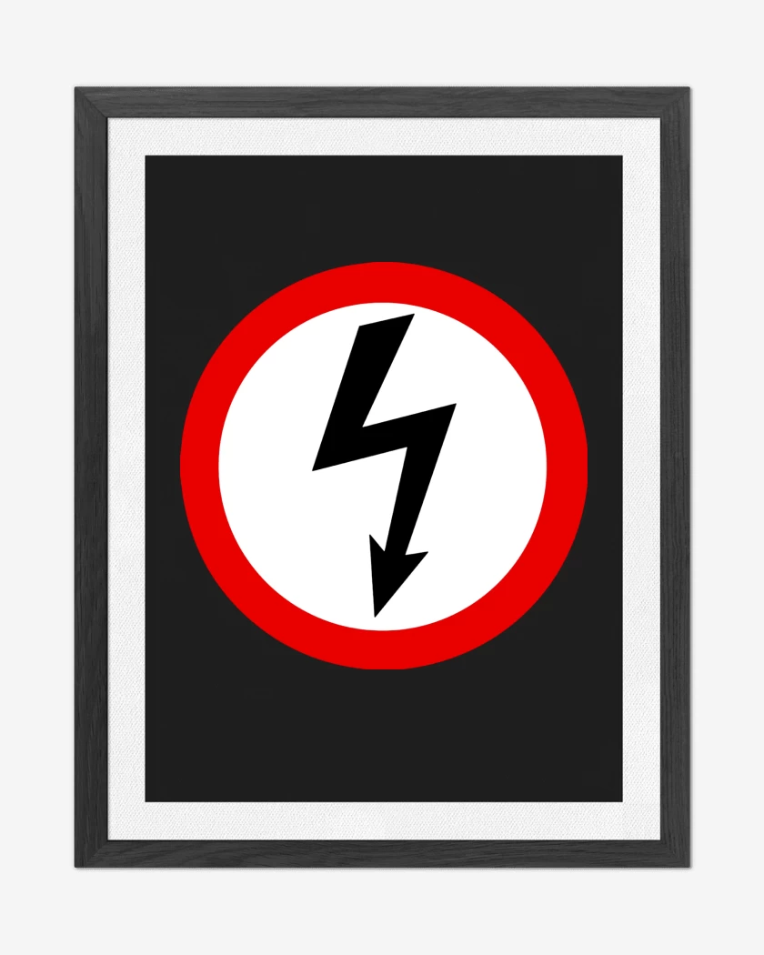 Cuadro decorativo Negro de Marilyn Manson Antichrist Superstar