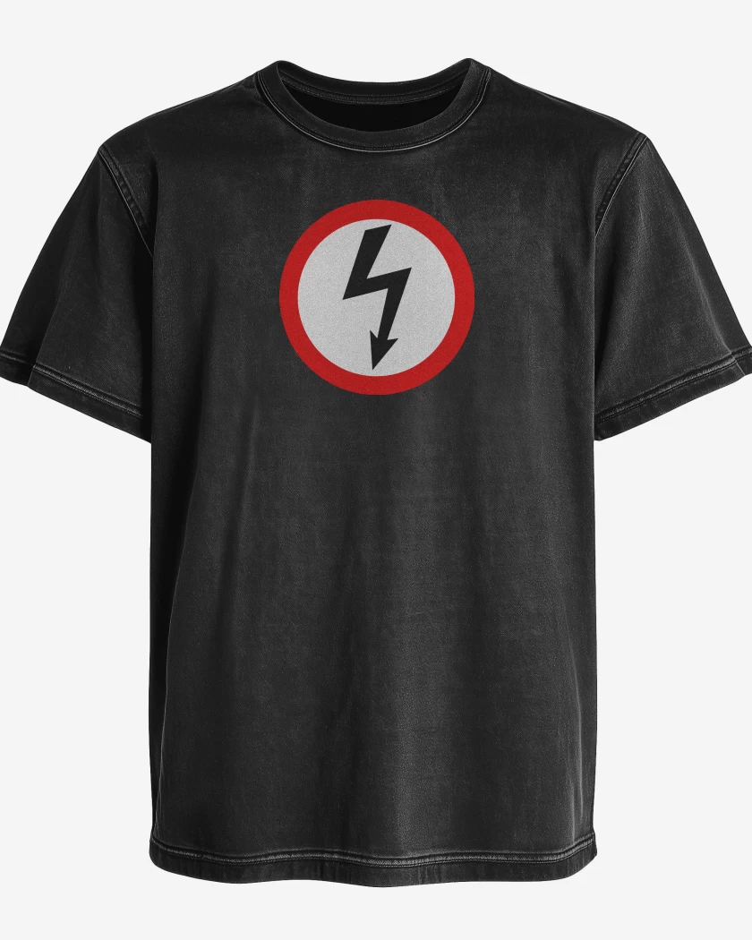 Polera desgastada Negro de Marilyn Manson Antichrist Superstar