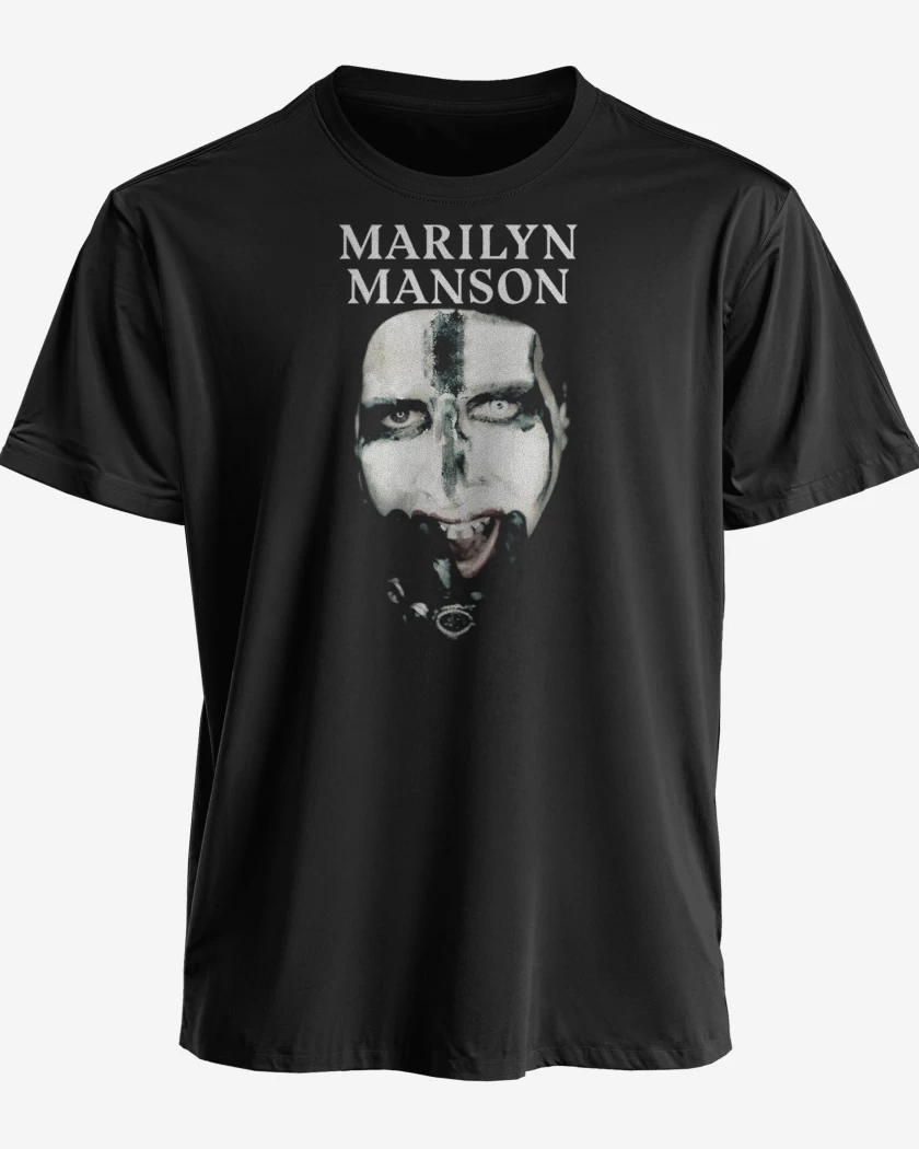 Polera Marilyn Manson Face 
