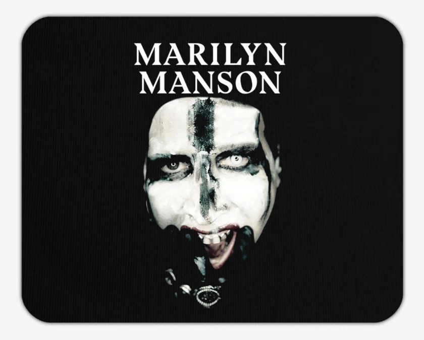 Mousepad Marilyn Manson Face 