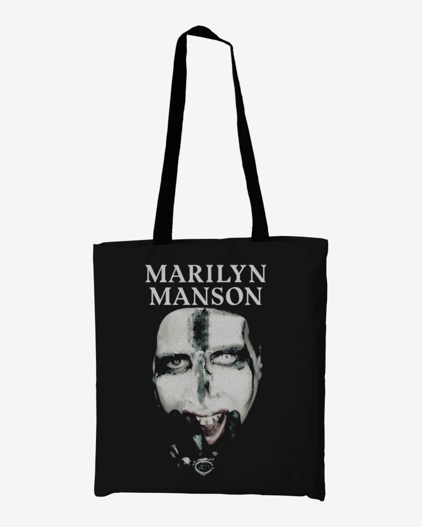 Totebag Marilyn Manson Face 