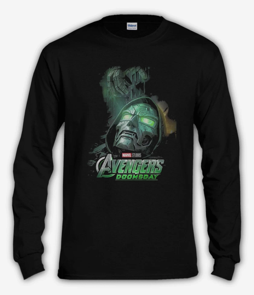 Polera manga larga Dr Doom