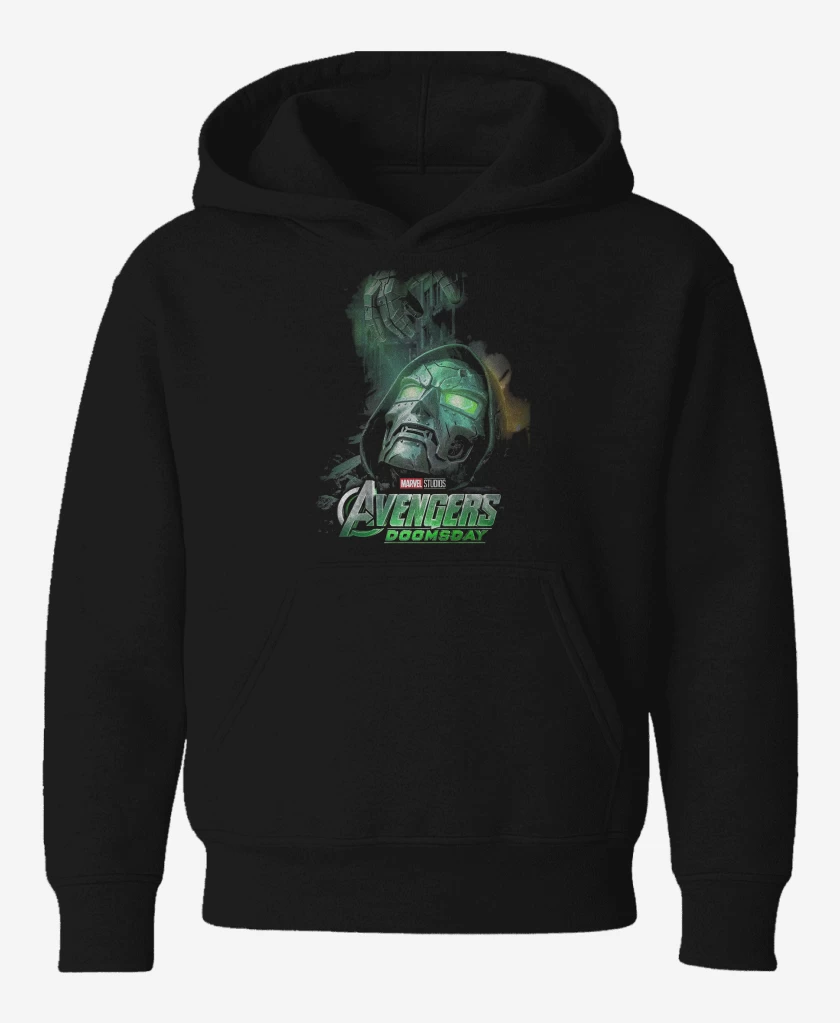 Poleron de niño Negro de Dr Doom
