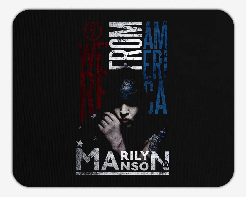 Mousepad Marilyn Manson From America