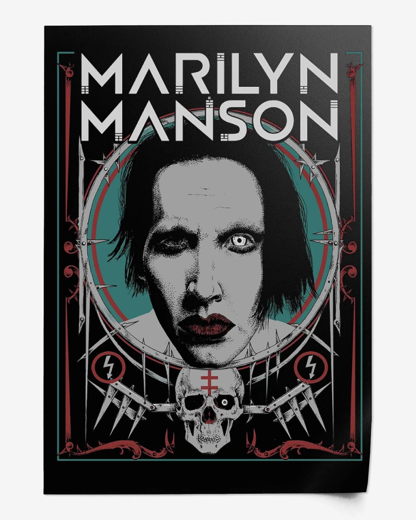 Print Marilyn Manson