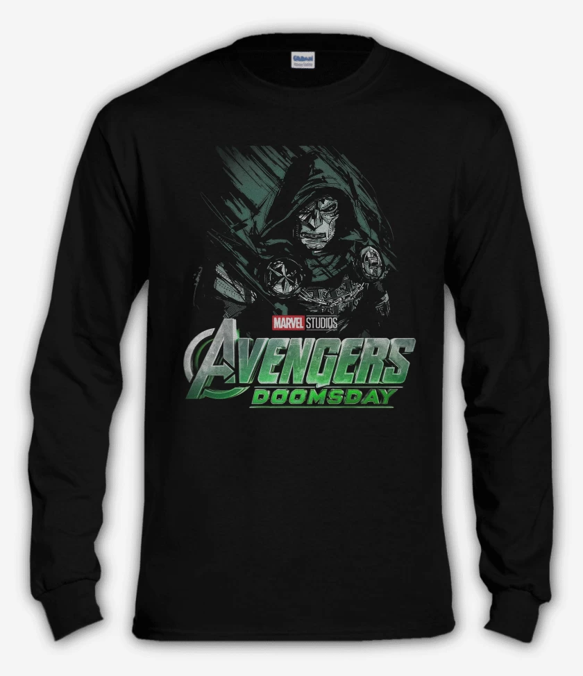 Polera manga larga Avengers Doomsday