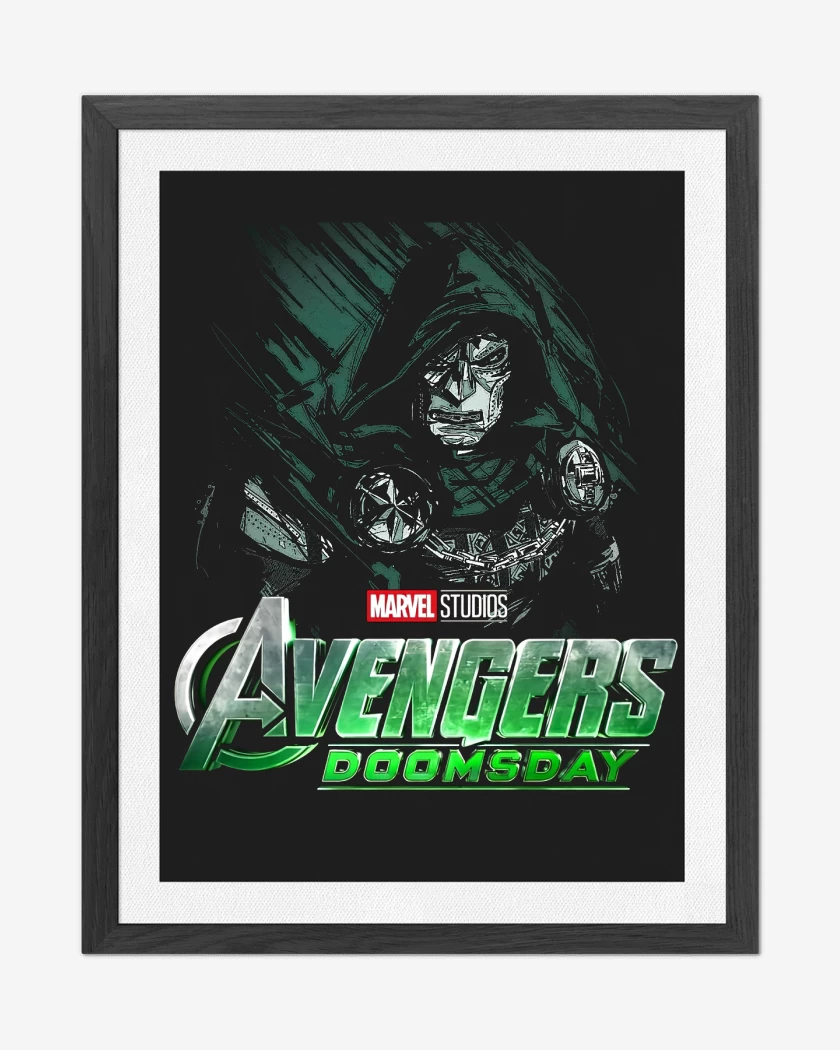 Cuadro decorativo Negro de Avengers Doomsday