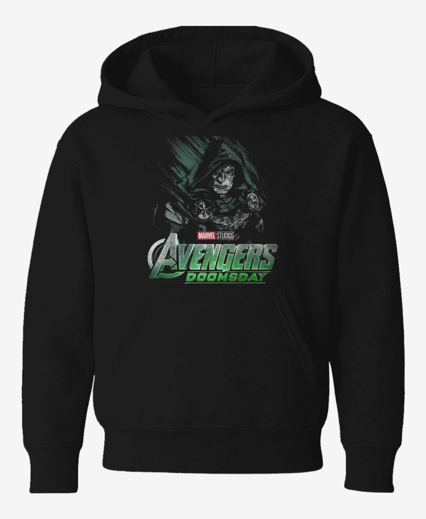 Poleron de niño Negro de Avengers Doomsday