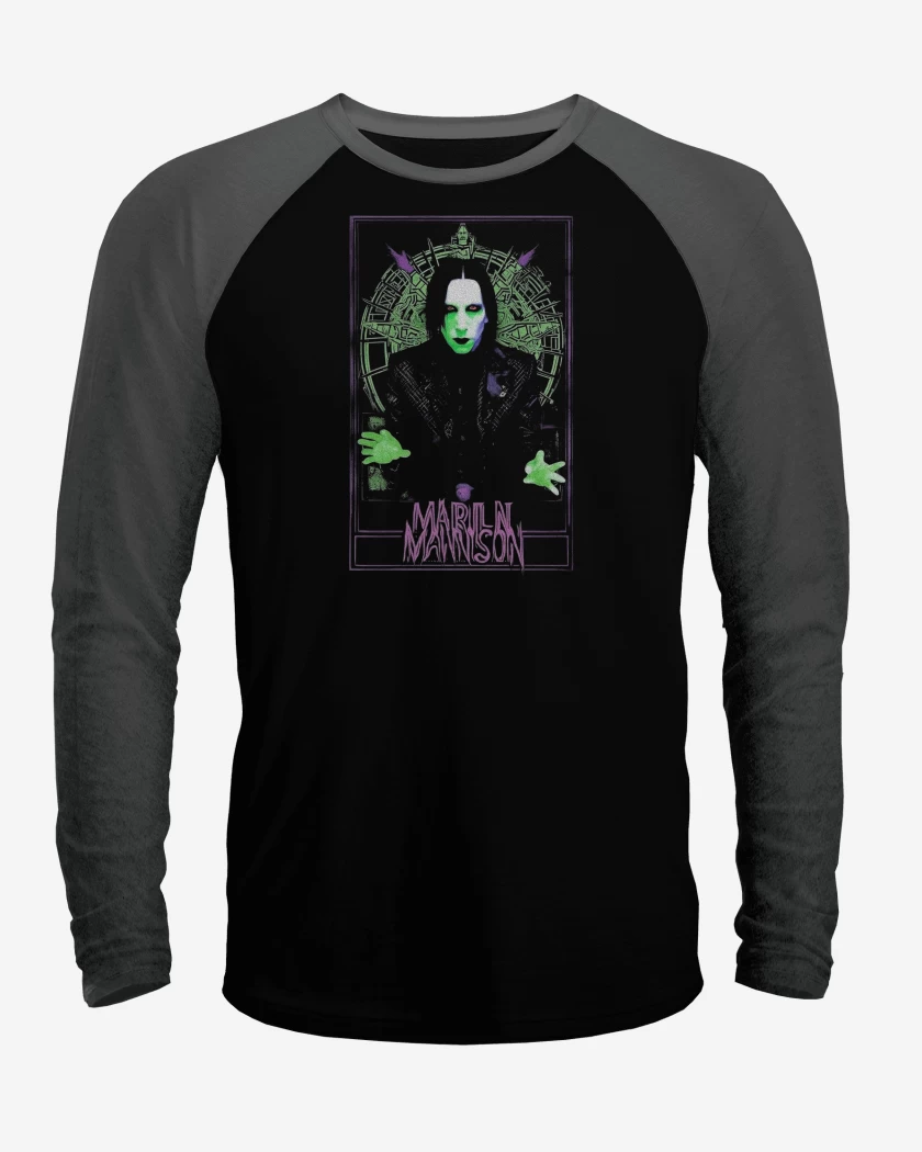 Polera Raglan Manson Wierd