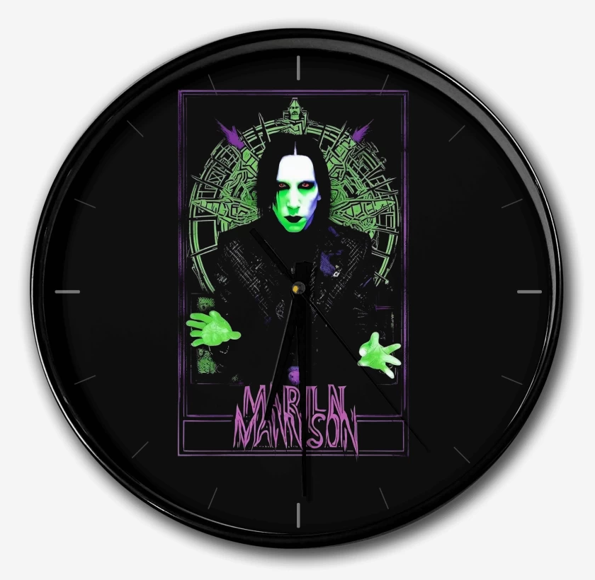 Reloj Negro de Manson Wierd