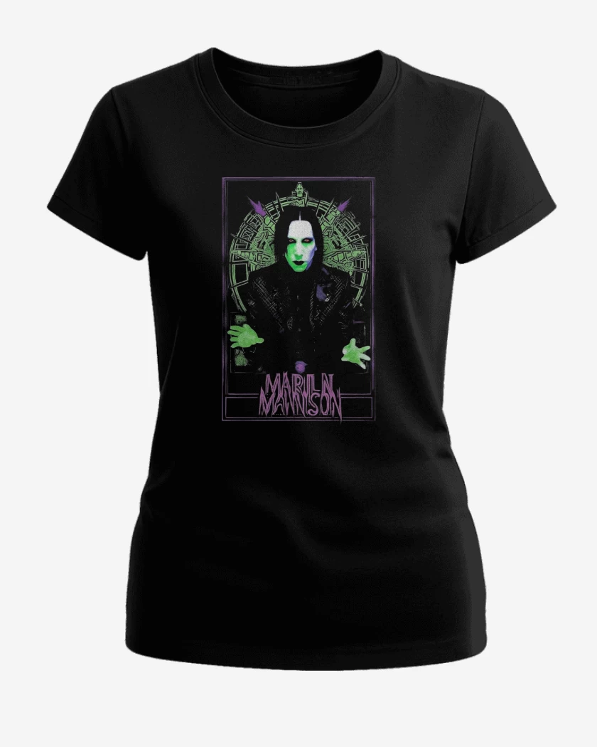 Polera de Mujer Negro de Manson Wierd