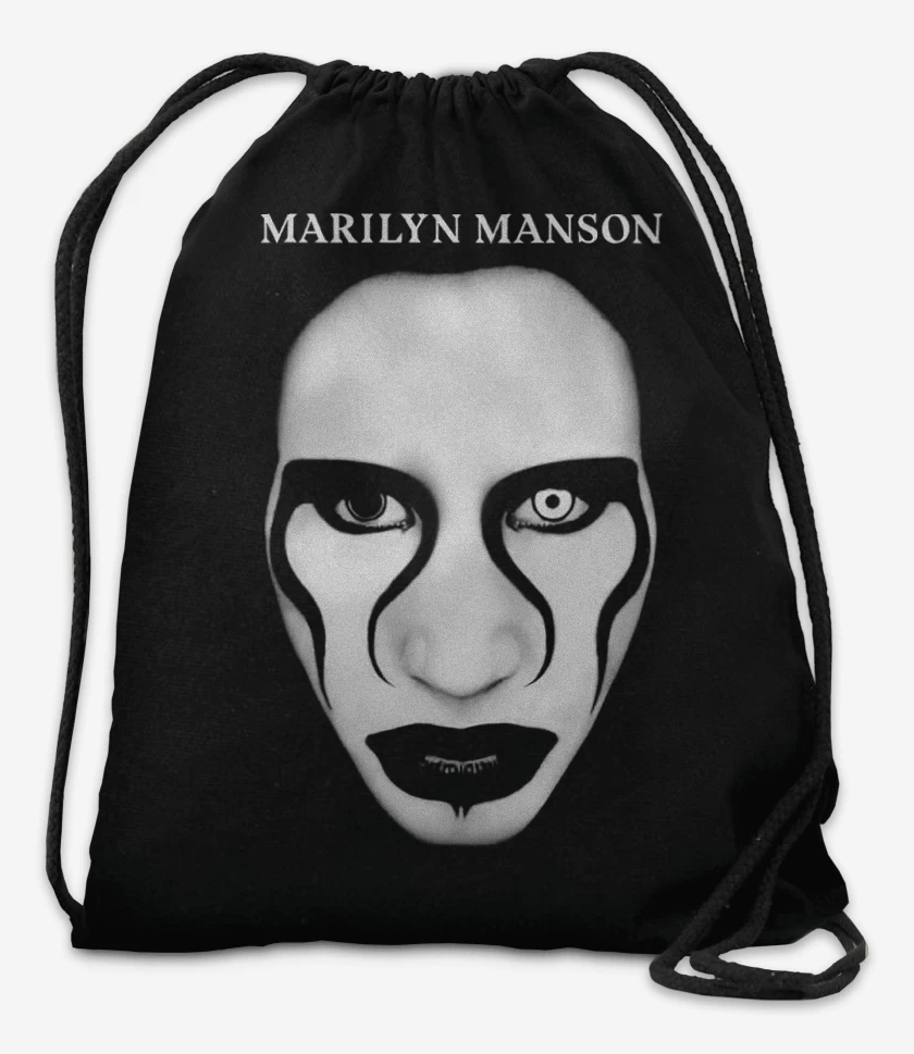 Mochila Negro de Marilyn Manson Defiant