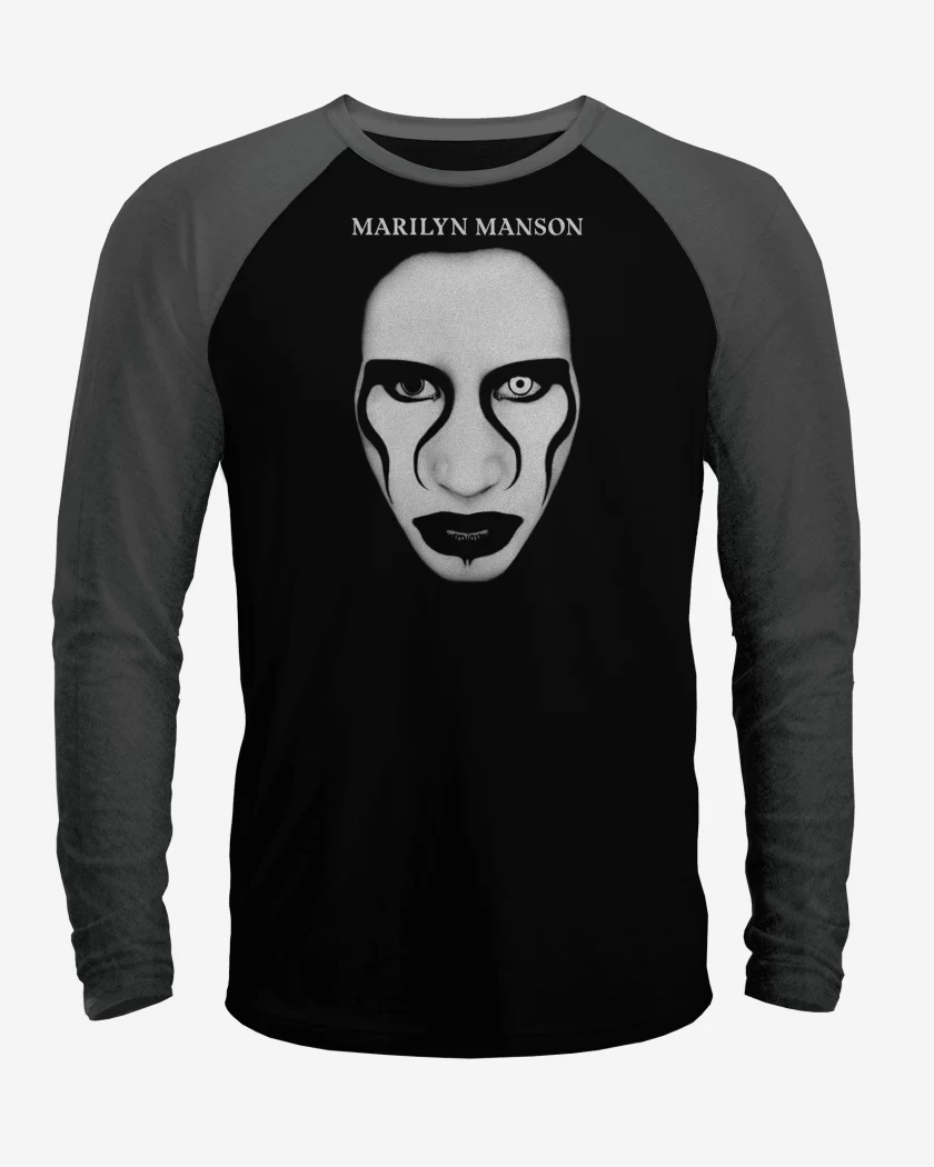 Polera Raglan Marilyn Manson Defiant