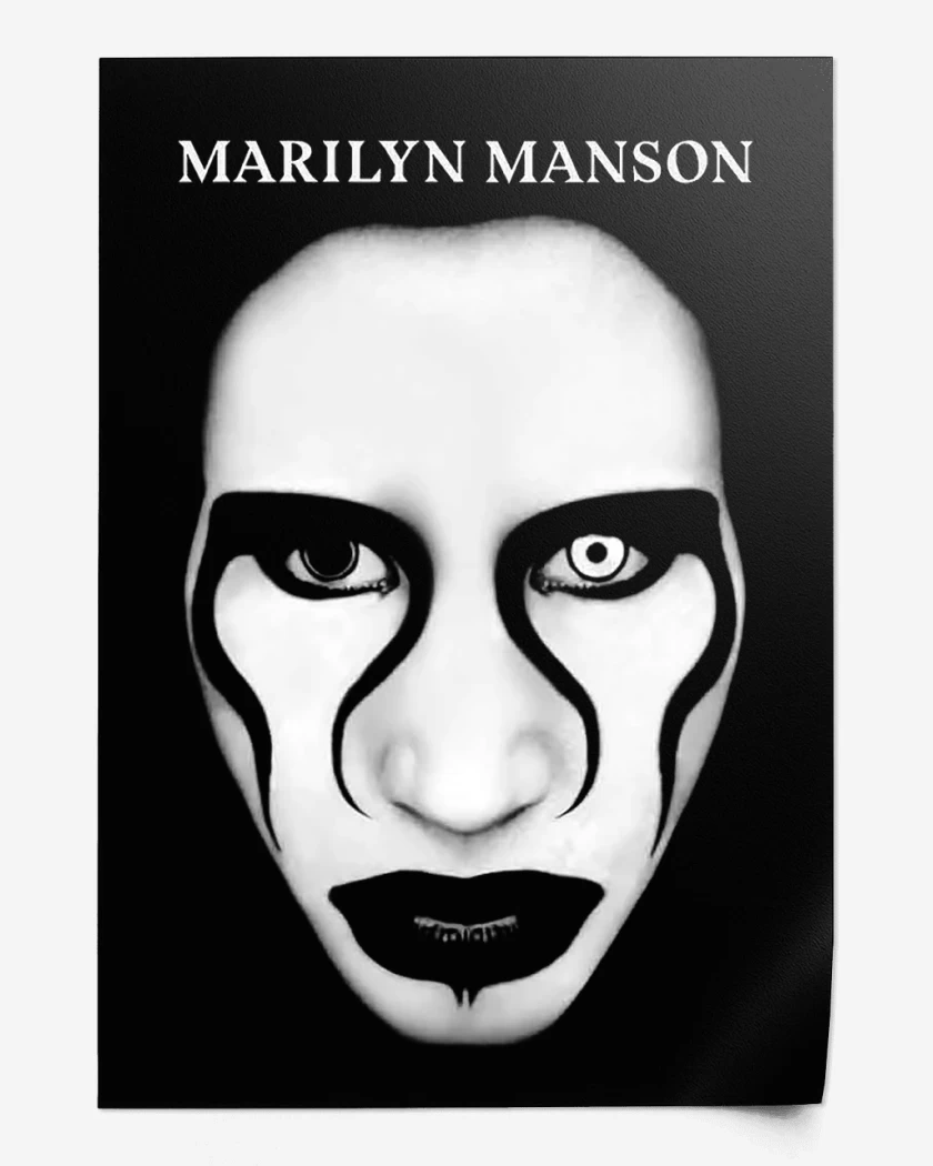 Print Marilyn Manson Defiant