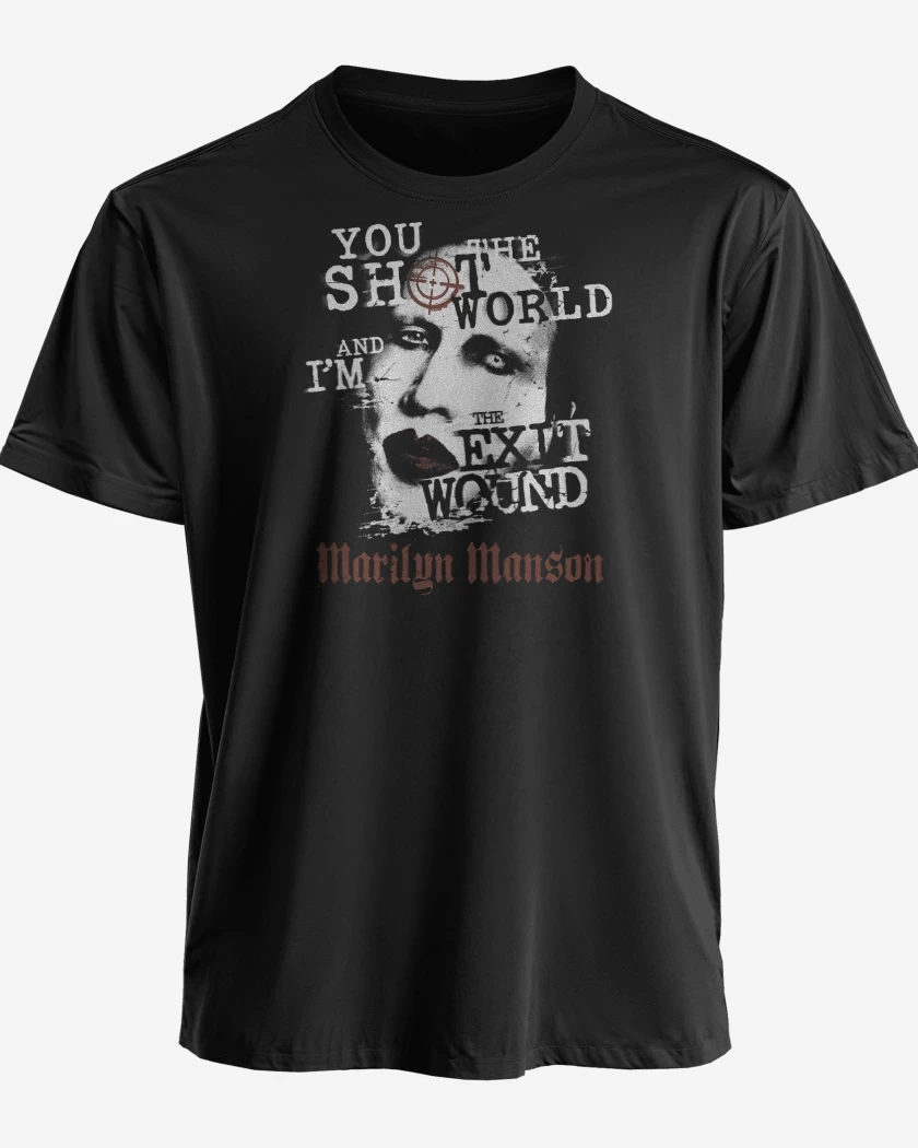 Polera Marilyn Manson Exit Wound