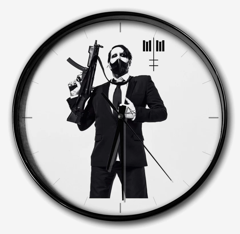 Reloj Blanco de Marilyn Manson MM