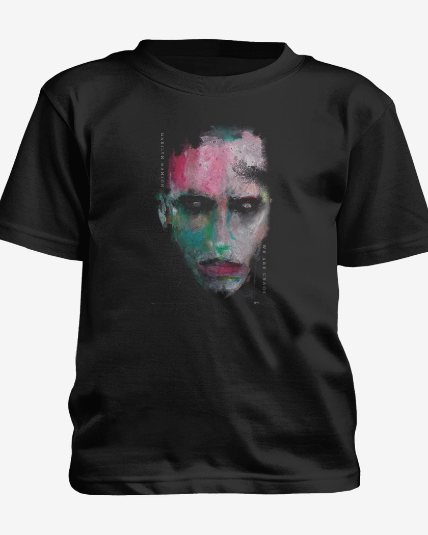 Polera de niño Negro de Marilyn Manson We Are Chaos