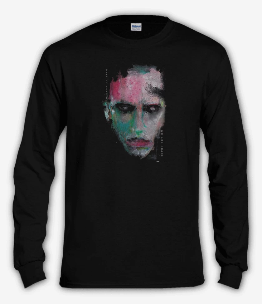 Polera manga larga Marilyn Manson We Are Chaos
