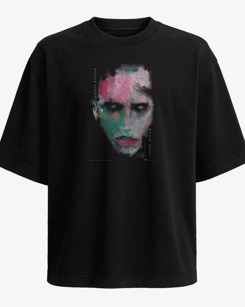 Polera Oversize Marilyn Manson We Are Chaos