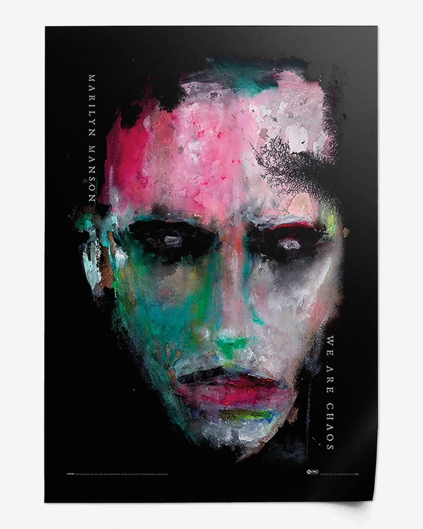 Print Marilyn Manson We Are Chaos