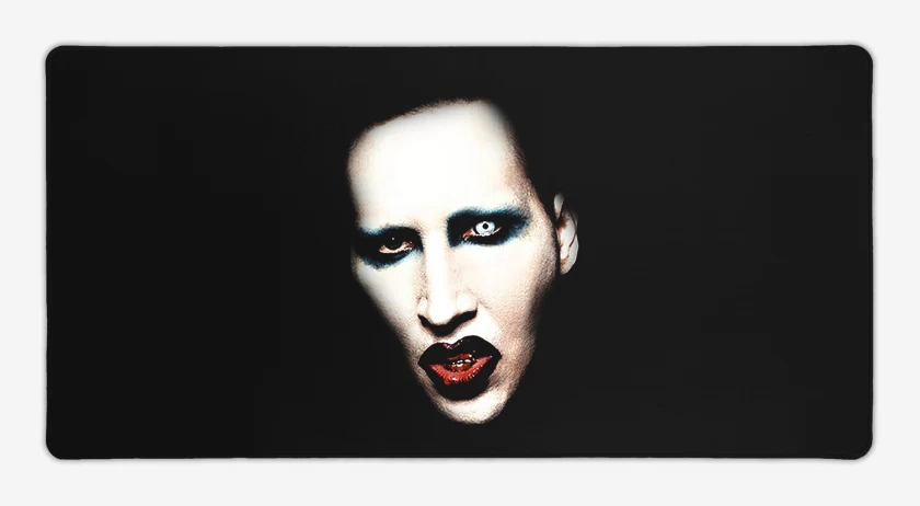 Mouse pad Gamer Negro de Manson Cara