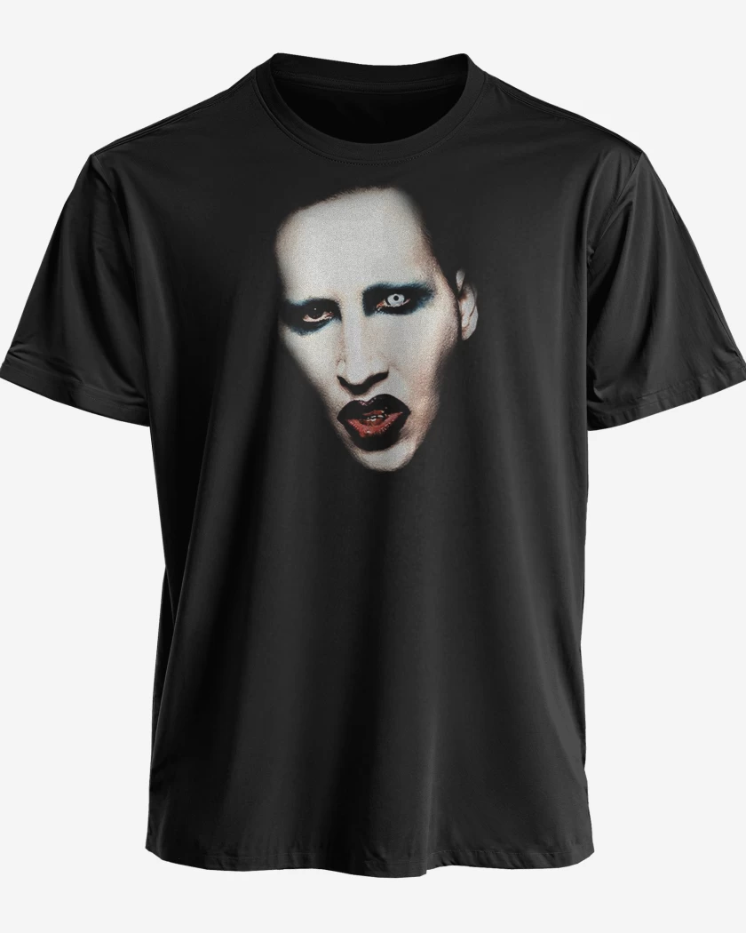 Polera premium Negro de Manson Cara