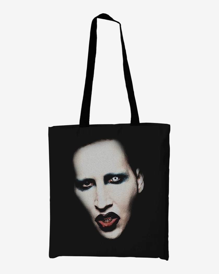Totebag Negro de Manson Cara