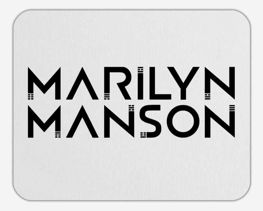 Mousepad Marilyn Manson Logo 