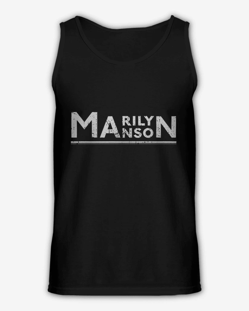 Sudadera Negro de Marilyn Manson Logo 2