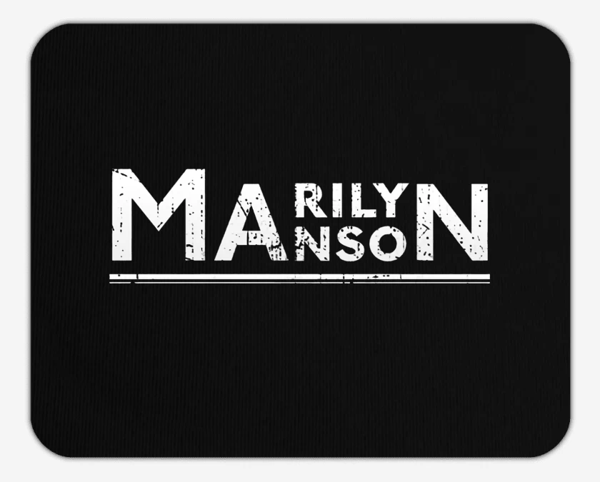 Mousepad Marilyn Manson Logo 2