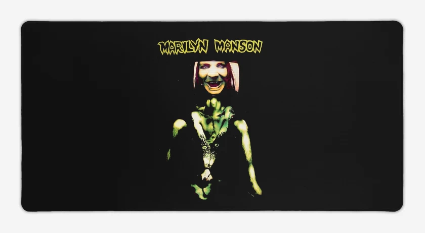 Mouse pad Gamer Negro de Marilyn 