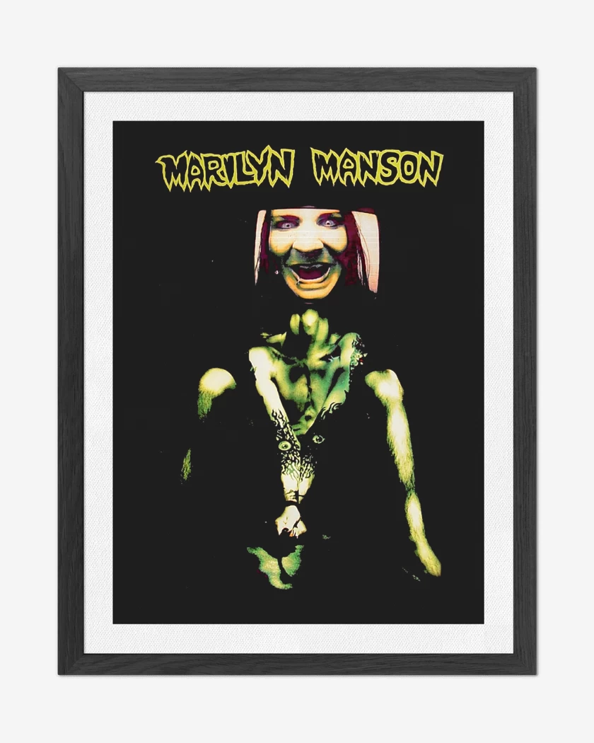 Cuadro decorativo Negro de Marilyn 