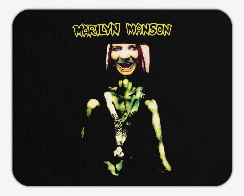 Mousepad Negro de Marilyn 