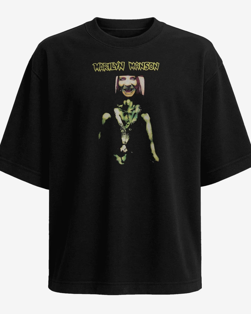 Polera Oversize Negro de Marilyn 