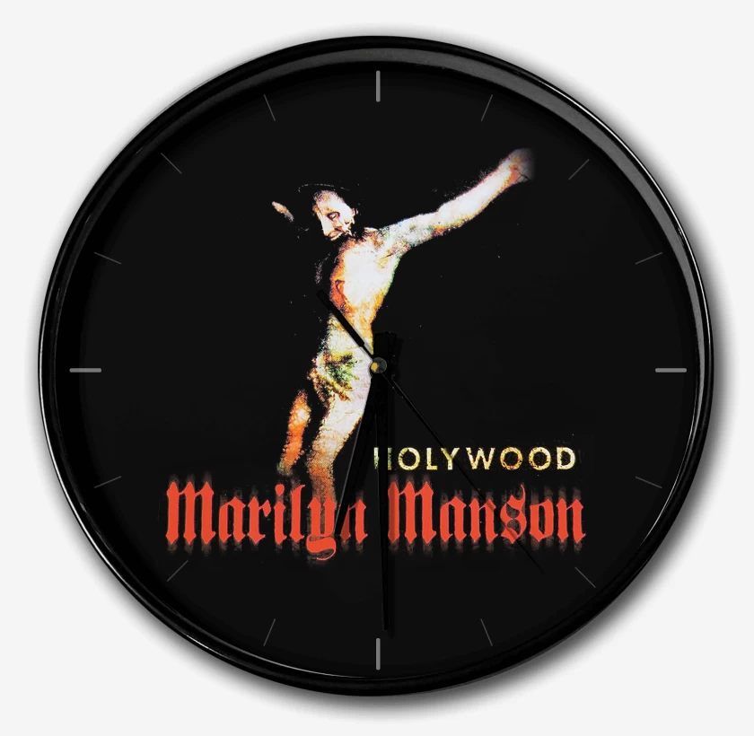 Reloj Negro de Marilyn Manson Holy Wood