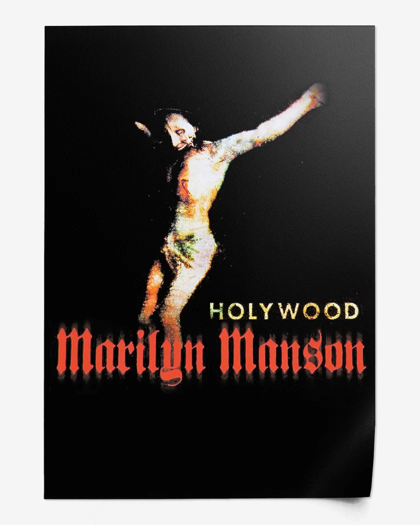 Print Marilyn Manson Holy Wood