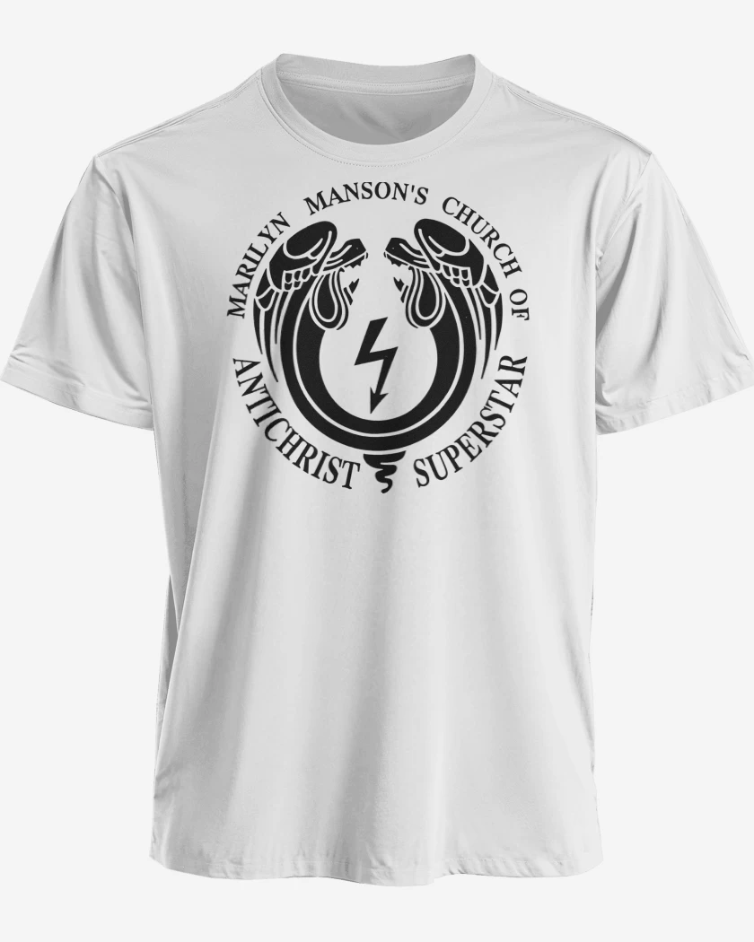 Polera Marilyn Manson Church of Antichrist Superstar