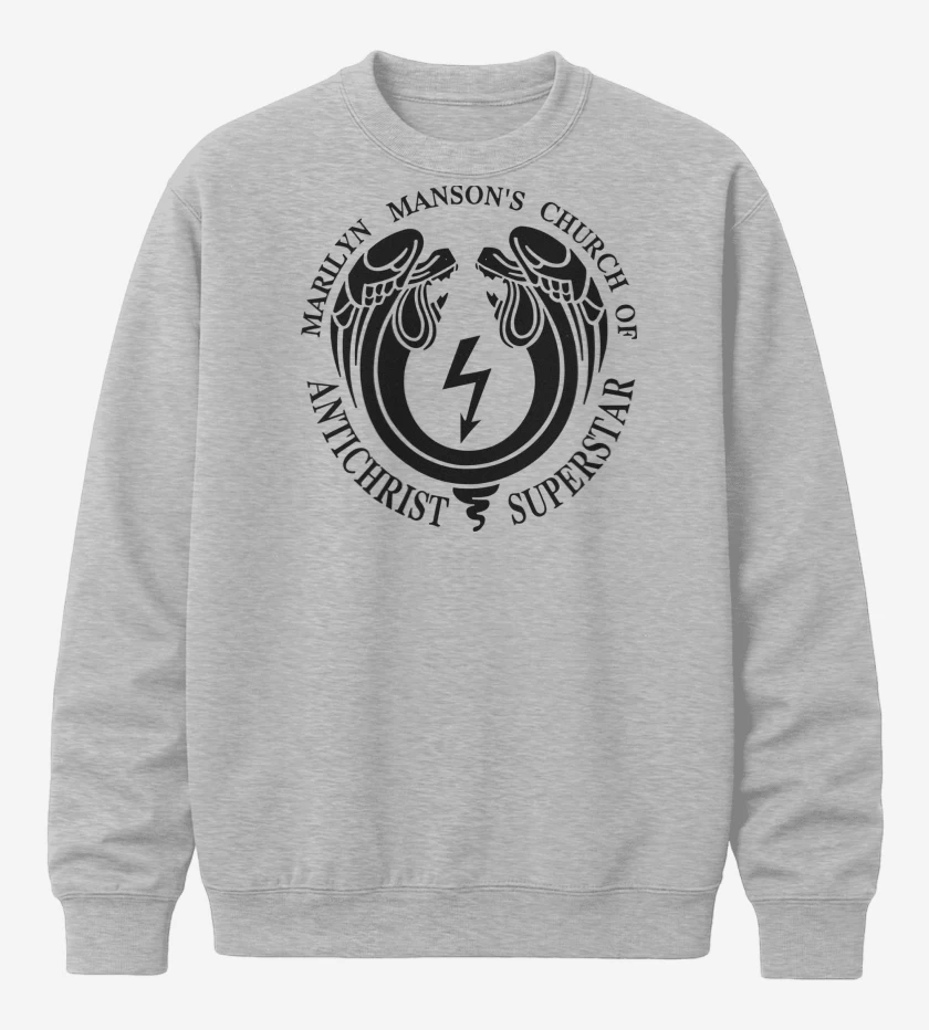 Poleron polo Marilyn Manson Church of Antichrist Superstar
