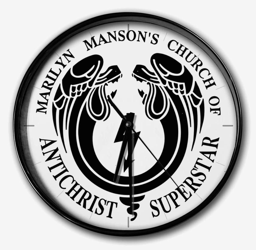 Reloj Blanco de Marilyn Manson Church of Antichrist Superstar