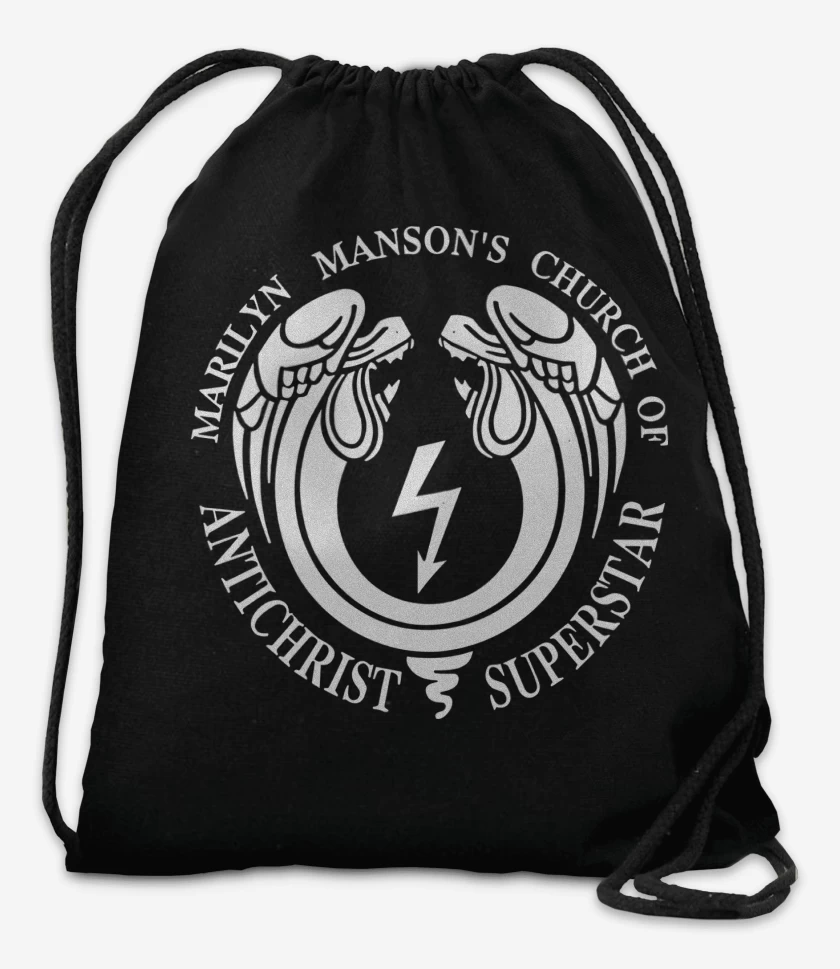 Mochila Negro de Church of the Antichrist Superstar 