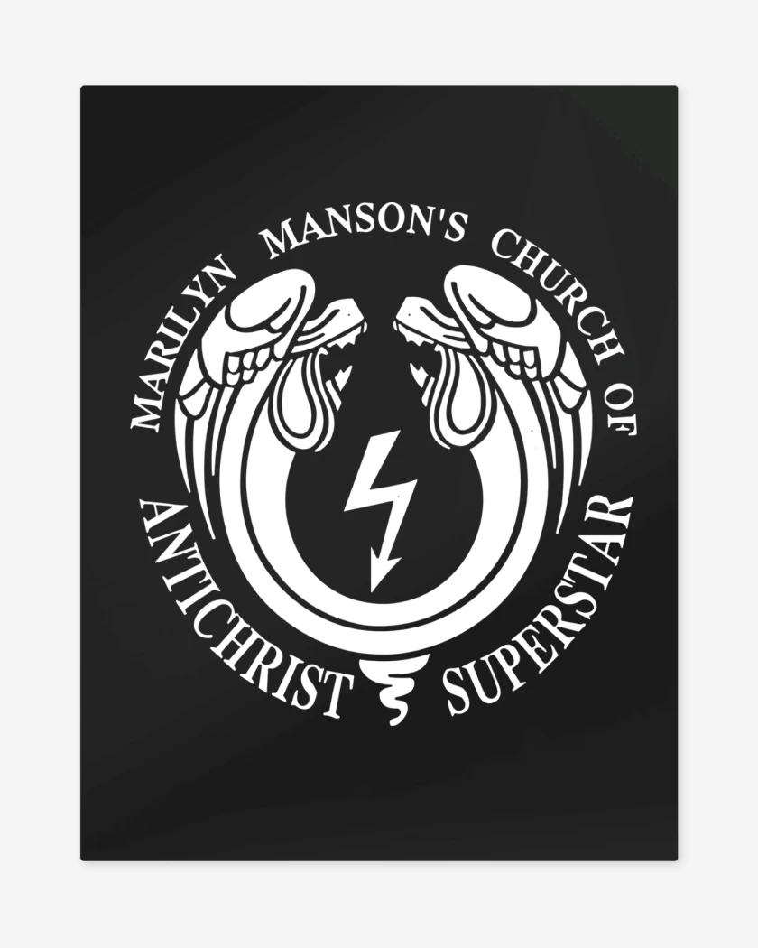 Print metalico Church of the Antichrist Superstar 
