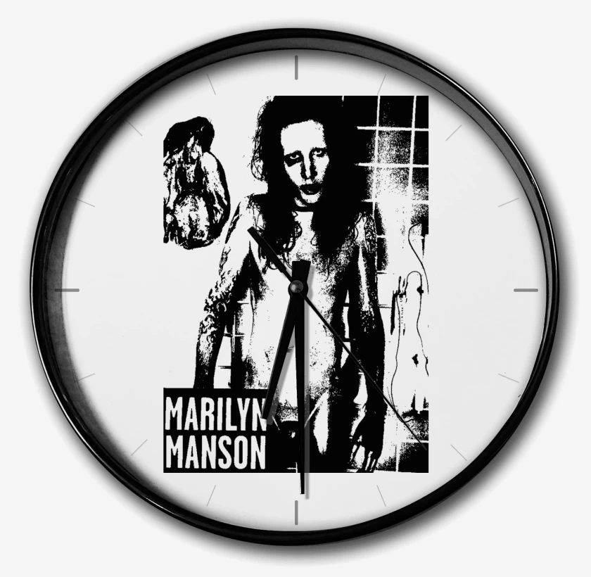 Reloj Blanco de Marylin Manson Full 