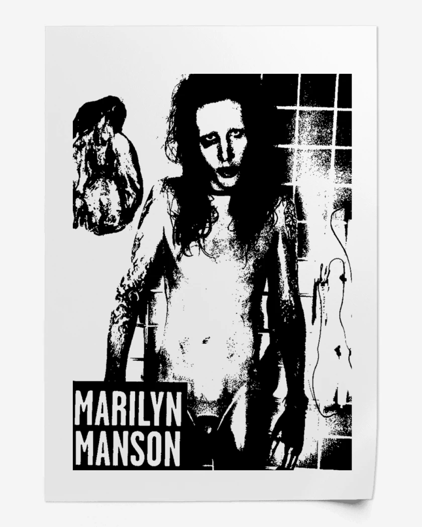 Print Marylin Manson Full 