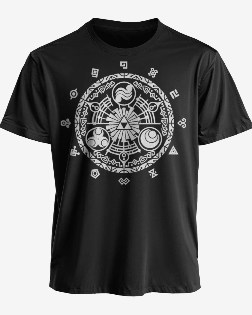 Polera premium Negro de Gate Of Time