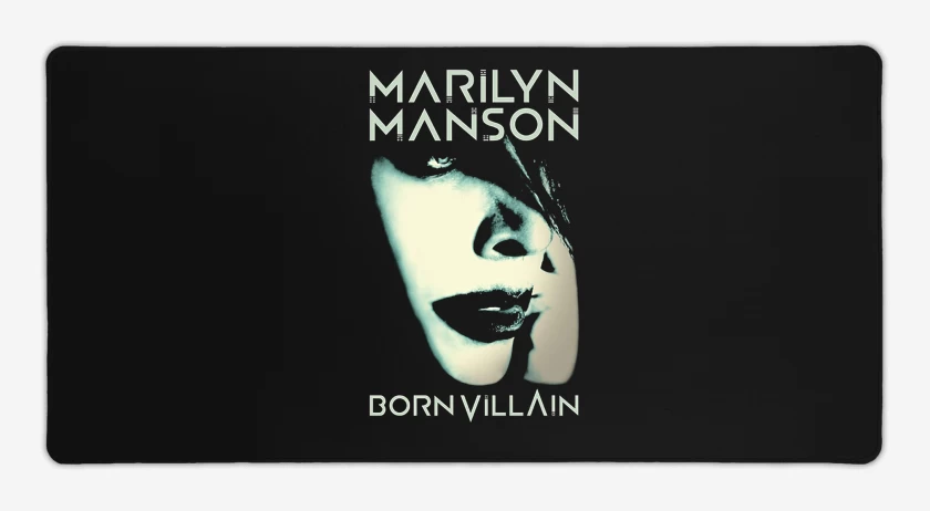 Mouse pad Gamer Marilyn Manson Born Villain
